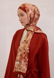 NAOMI DESEN RAMİ ŞAL KİREMİT NAOMI DESEN RAMİ ŞAL KİREMİT