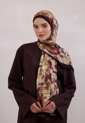NERISSA DESEN RAMİ ŞAL KAHVE NERISSA DESEN RAMİ ŞAL KAHVE