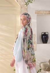 NERISSA DESEN RAMİ ŞAL SOFT PEMBE NERISSA DESEN RAMİ ŞAL SOFT PEMBE