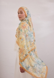 PURE FLORA PATTERN RAMY HIJAB DAYLIGHT