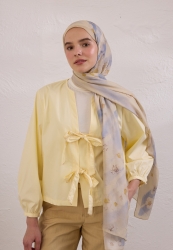 SOFT DAISY DESEN RAMİ ŞAL BEJ SOFT DAISY DESEN RAMİ ŞAL BEJ