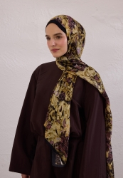 SUMMER BLOOM DESEN RAMİ ŞAL SİYAH SUMMER BLOOM DESEN RAMİ ŞAL SİYAH