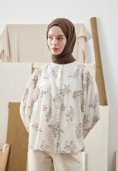 BAMBOO HIJAB DUSTY BROWN