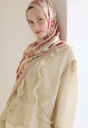 ASTRA FLOSH VISCOSE HIJAB DRIED ROSE
