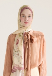 PEONY HARMONY FLOSH VISCOSE HIJAB SOFT PINK