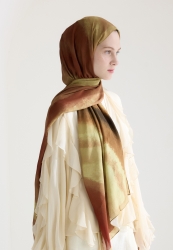 OMBRE FLOŞ VİSKON ŞAL SAHRA