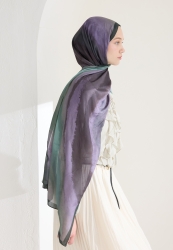 OMBRE FLOŞ VİSKON ŞAL SOFT YEŞİL