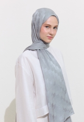 NORİ İPEKSİ JAKAR ŞAL GÜMÜŞ