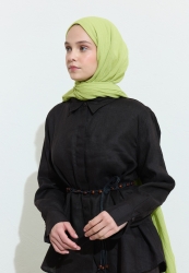 COTTON LINEN HIJAB LIME JUICE