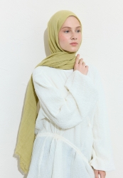 COTTON LINEN HIJAB BANANA BREAD