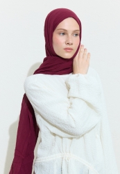 COTTON LINEN SHAWL CHERRY PIE COTTON LINEN SHAWL CHERRY PIE