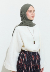 PAMUKLU KETEN ŞAL EARL GREY