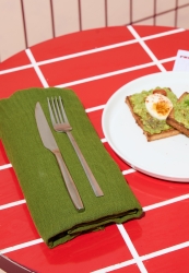 PAMUKLU KETEN ŞAL AVOCADO TOAST