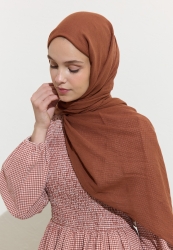 PAMUKLU KETEN ŞAL CINNAMON ROLL