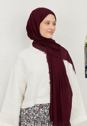RAMI VISCOSE HIJAB DARK CLARET RED