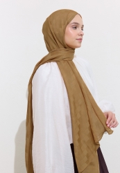 Nori jacquard scarf sahara