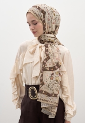 BERTHE DESEN ŞAL BEJ