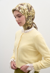 CHERRY BLOSSOM DESEN PAMUKLU VİSKON EŞARP KAHVE CHERRY BLOSSOM DESEN PAMUKLU VİSKON EŞARP KAHVE