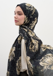 FELICIE DESEN ŞAL SİYAH