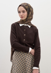 SERAPHINA DESEN ŞAL SÜTLÜ KAHVE SERAPHINA DESEN ŞAL SÜTLÜ KAHVE