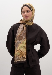 ARIANE DESEN ŞAL ACI KAHVE