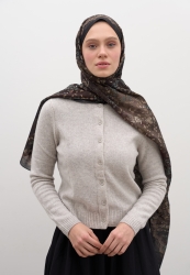 CERISE DESEN ŞAL SİYAH