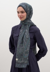PETRA DESEN ŞAL MAVİ
