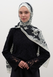 WILD PAISLEY DESEN ŞAL LACİVERT WILD PAISLEY DESEN ŞAL LACİVERT