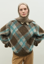 CASHMERE TEXTURED HIJAB MINK