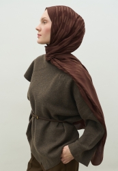 NARA COTTON FLOSH JACQUARD HIJAB TREE BARK