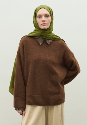 NARA PAMUK FLOŞ JAKARLI ŞAL ORMAN