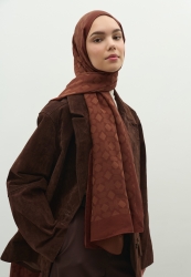 OSLO COTTON JACQUARD FLOSH HIJAB TILE