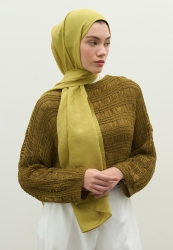 OSLO COTTON JACQUARD FLOSH HIJAB SWEET YELLOW
