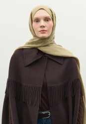 OSLO COTTON JACQUARD FLOSH HIJAB MINK