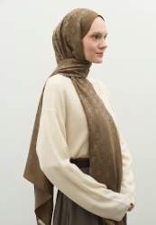 OSLO COTTON JACQUARD FLOSH HIJAB SOIL