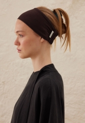 SİLİKONLU KAYDIRMAZ BANDANA ACI KAHVE