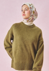 A CINDIRELLA'S DREAM DESEN FLOŞ VİSKON EŞARP SUNSHINE