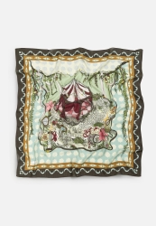 STARLIGHT HARMONY DESEN FLOŞ VİSKON EŞARP SECRET FOREST