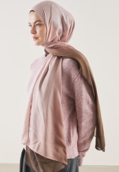 DEGRADE PATTERN RAMI HIJAB BROWN