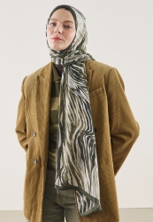 WILD ZEBRA DESEN RAMİ ŞAL HAKİ