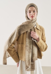 DOT ELEGANCE PATTERN RAMI HIJAB MINK