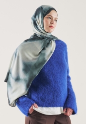 FLORAL BATIK PATTERN RAMI HIJAB SEA FOAM