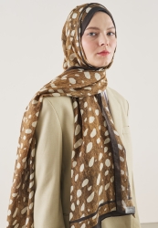 WILD FAWN PATTERN RAMI HIJAB EARTH