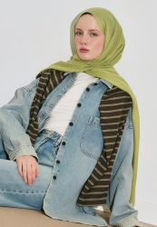 SOFT VİSKON ŞAL AVOCADO