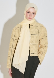 RAMİ VİSKON ŞAL SOFT SARI