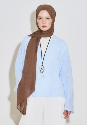 SOFT VİSKON ŞAL CEVİZ