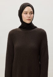 THIN COTTON VOILE SAL BITTER BROWN