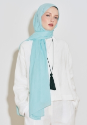 RAMİ VİSKON ŞAL BUZ MAVİ
