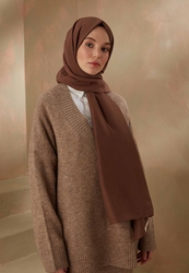 COTTON VISCOSE HIJAB HOT COFFEE