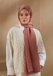 COTTON VISCOSE HIJAB ROSE PINK